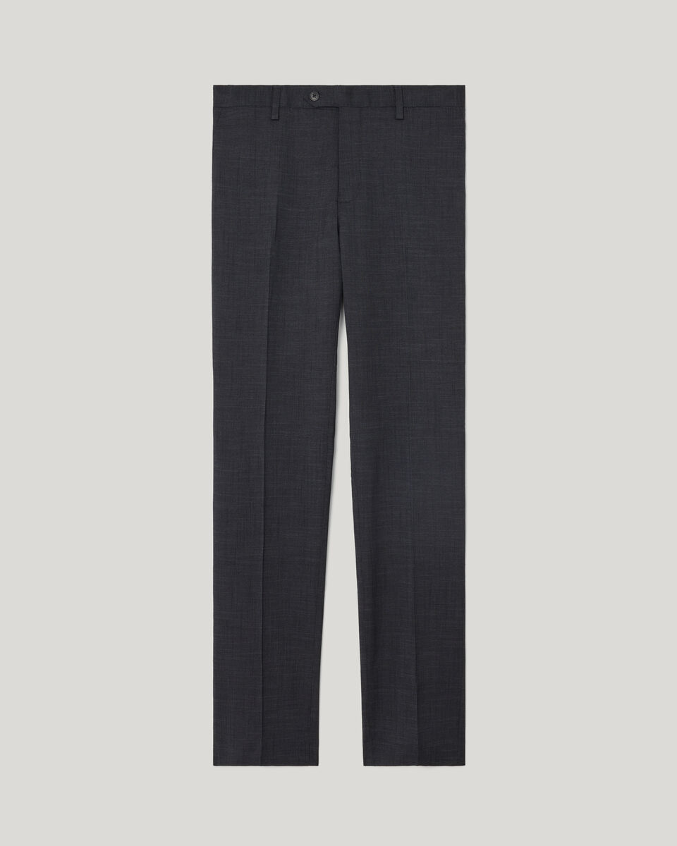 Ezra Tailored Textured Pant, Charcoal, hi-res